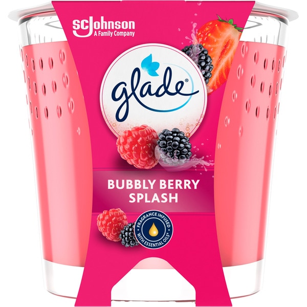 ambientador vela aroma bubbly berry splash 1 unidad