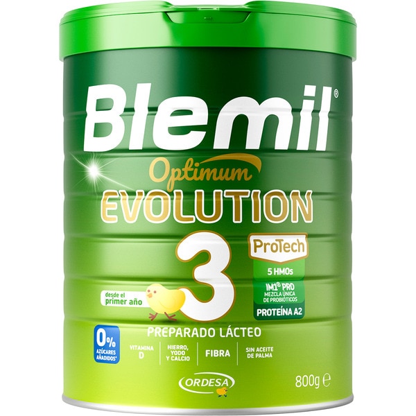 3 Optimum Evolution wachstumsförderndes Milchgetränk ab 1 bis 3 Jahre Topf 800 g 0% Zuckerzusatz