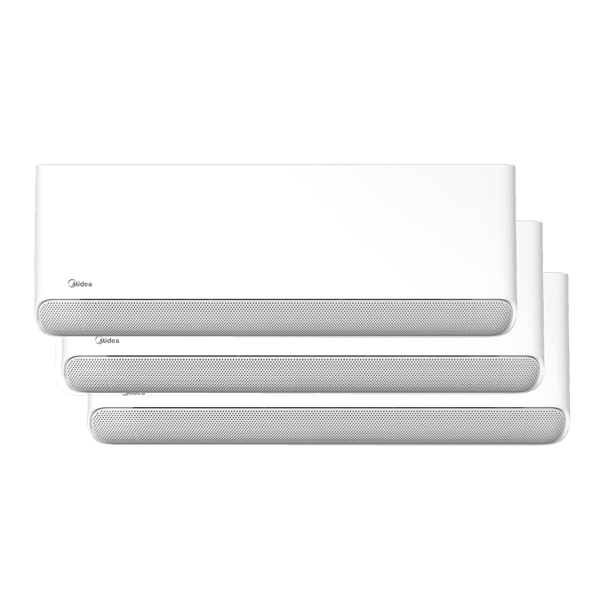 Midea – Aire acondicionado Multisplit 3×1 Midea Inverter con 2.038 Frig/h- + 2.038 Frig/h- + 2.726 Frig/h- 3X1 7,8KW BR E.