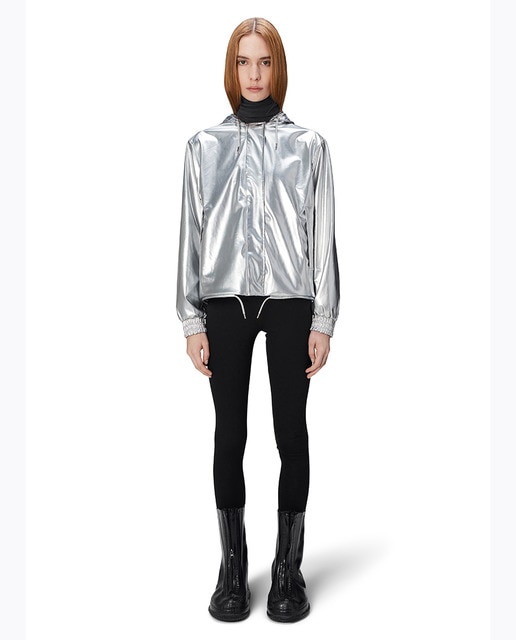 Impermeable de mujer corto con cordón String jacket W
