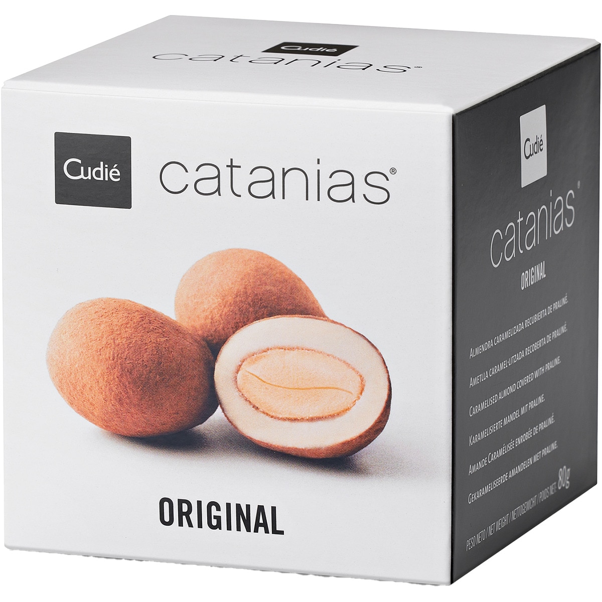 Catanias Original almendras caramelizadas recubiertas de praliné