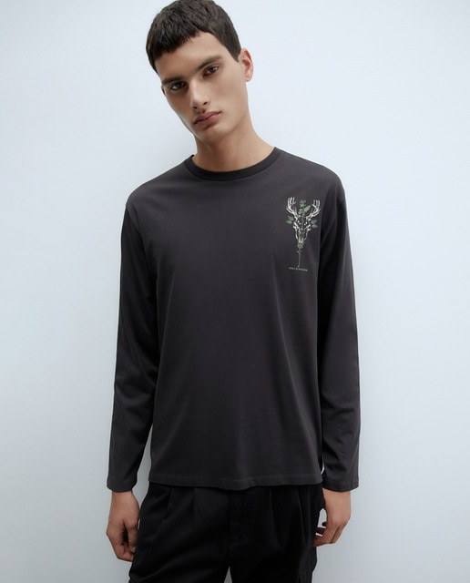 Camiseta deer skull