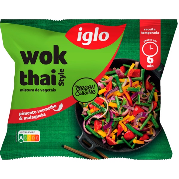 Veggie Wok Thai Style embalagem 450 g