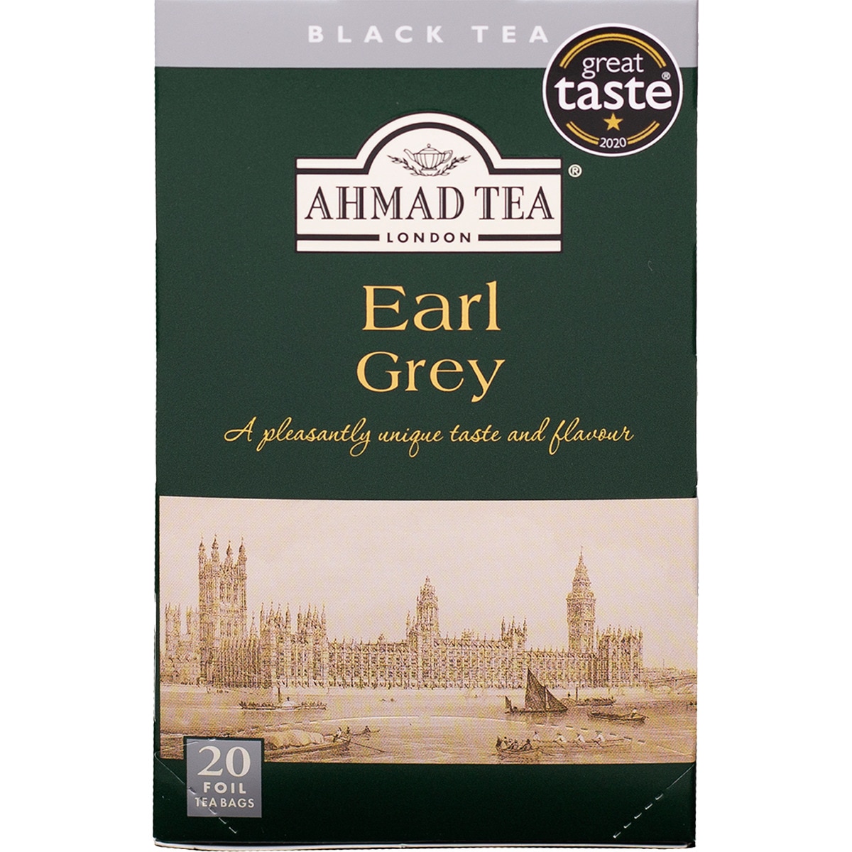 Chá Preto Earl Grey embalagem | 20 unidades