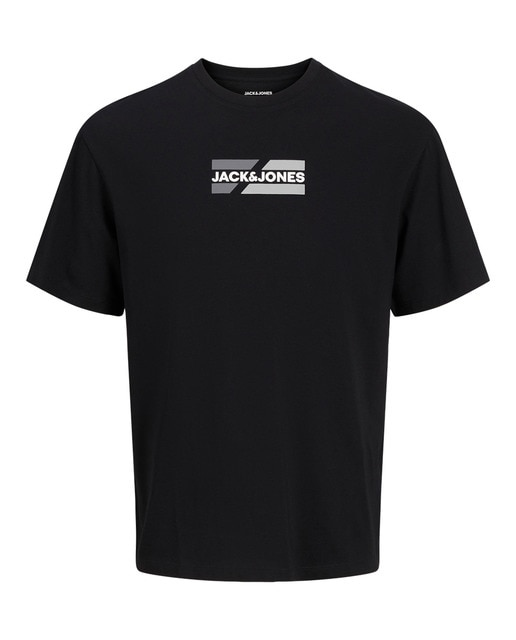 Camiseta de mangas cortas con logo frontal de hombre