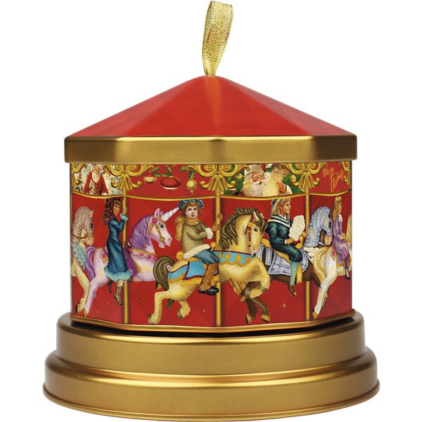 Schokolade in Dose 150 g Musikspiel in Karussellform