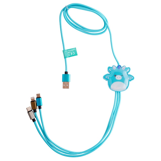 Cable Squishmallows 3 en 1 de carga de 1,2 metrosTatiana.