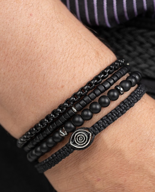 Pulsera con abalorios