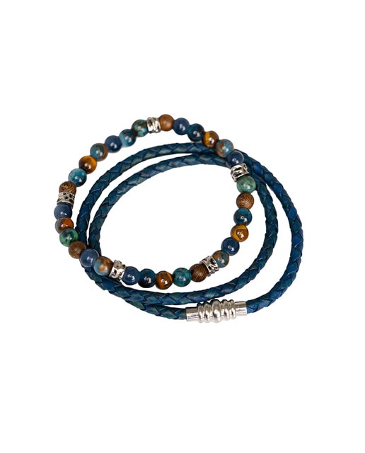 Pulsera con abalorios