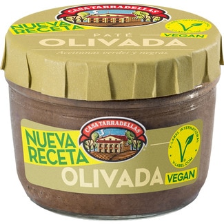 CASA TARRADELLAS black and green olive pâté, gluten-free flask 125 g