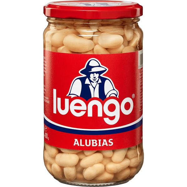 alubia blanca cocida frasco 570 g