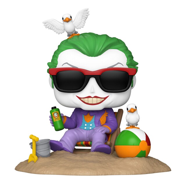 Figura Funko Pop Deluxe The Joker (Beach) Dc Comics Batman (1989).