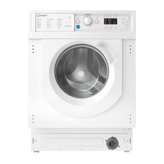 Lavadora integrable Indesit 7 kg / 1.200 rpm  - BI WMIL 71252