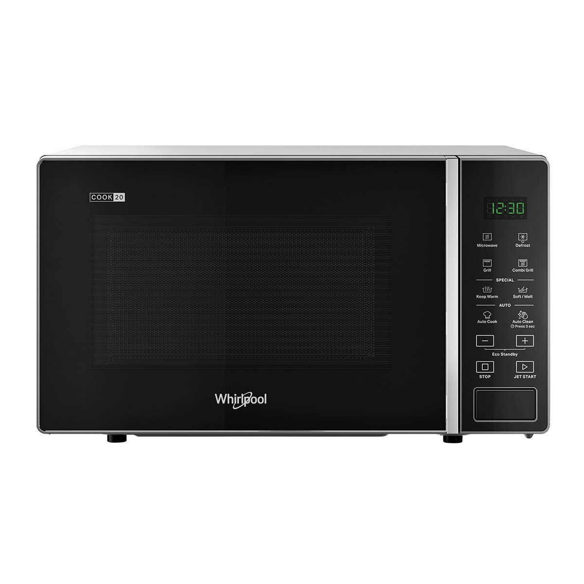 Whirlpool – Microondas Whirlpool 20 litros y grill – MWP 203 SB.