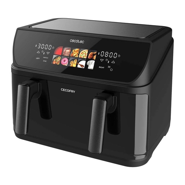 Freidora de aire Cecotec Cecofry&Grill Duoheat 10000 con capacidad de 10 litros