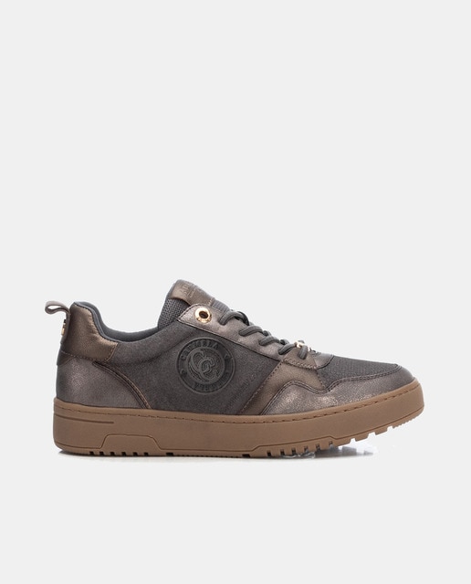 Zapatillas de mujer en piel