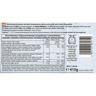 Pizza de atún y cebolla estuche 415 g - Dr.oetker La Mia Grande
