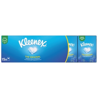 KLEENEX Original Mini-Taschentücher Paket 15 Einheiten