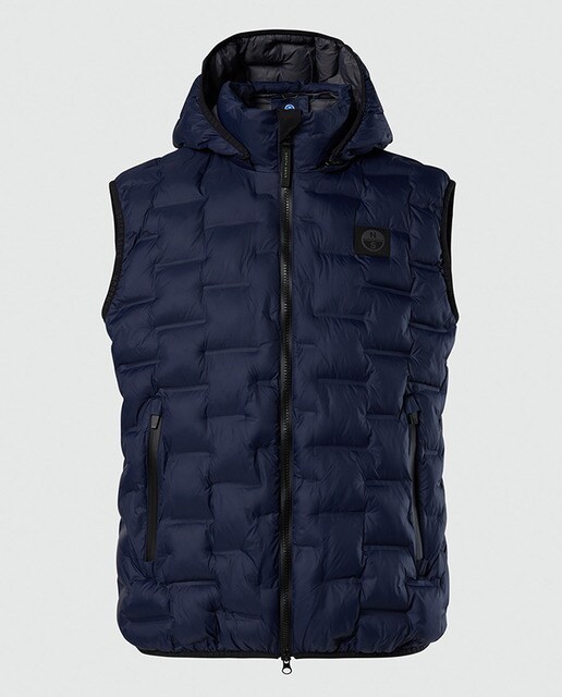 Chaleco técnico en nylon extra ligero reciclado de hombre