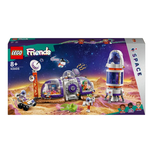 Juguete de construcción Base Espacial de Marte y Cohete LEGO  Friends