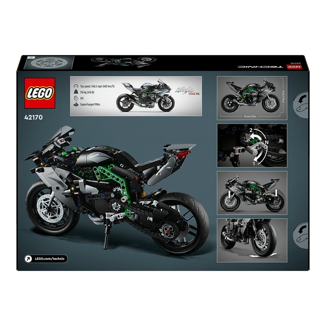 Juguete de construccion Moto Kawasaki Ninja H2R Lego Technic