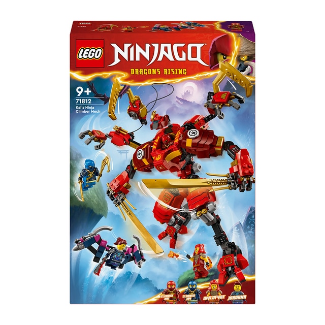 Juguete de construccion Meca Escalador Ninja de Kai Lego Ninjago LEGO El Corte Ingles