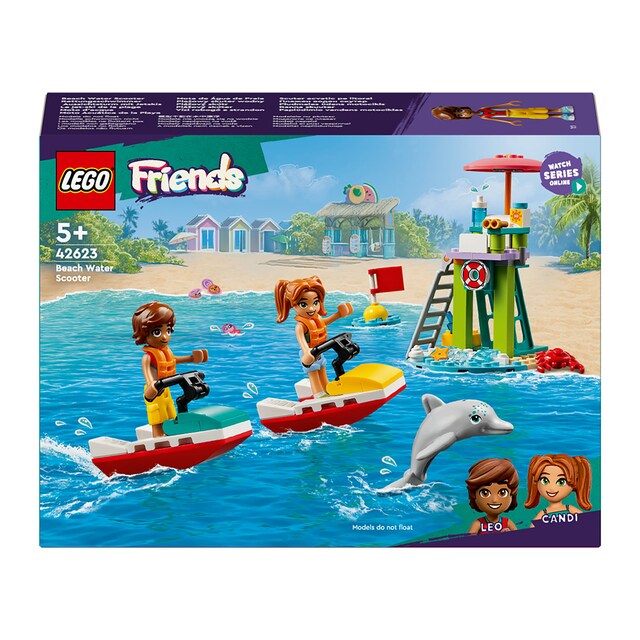 Juguete de construcción Moto Acuática de la Playa LEGO Friends