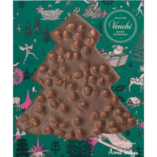 Venchi Árvore de Natal Chocolate de Leite e Avelã caixa 300 g