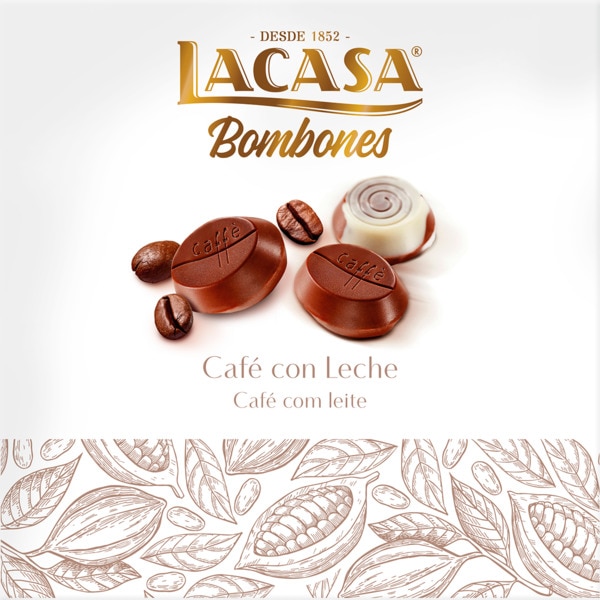 Bombons Café Com Leite embalagem 200 g