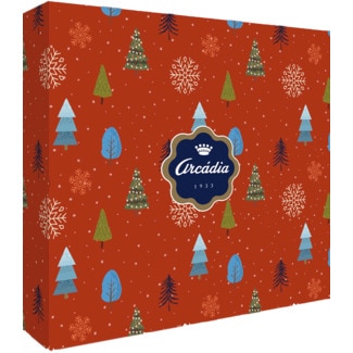 Arcádia Bombons de Natal embalagem 160 g