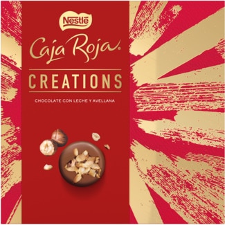 Nestlé Bombons de Avelã Creations Caja Roja embalagem 111 g