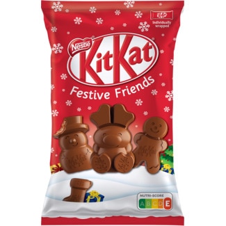 Kit Kat Figuras de Natal Mix embalagem 147 g