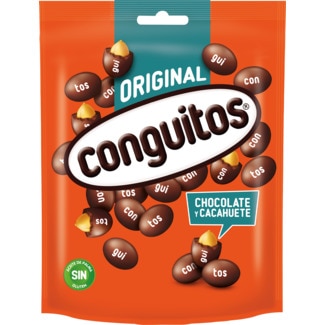Conguitos Amendoim Chocolate Negro embalagem 220 g