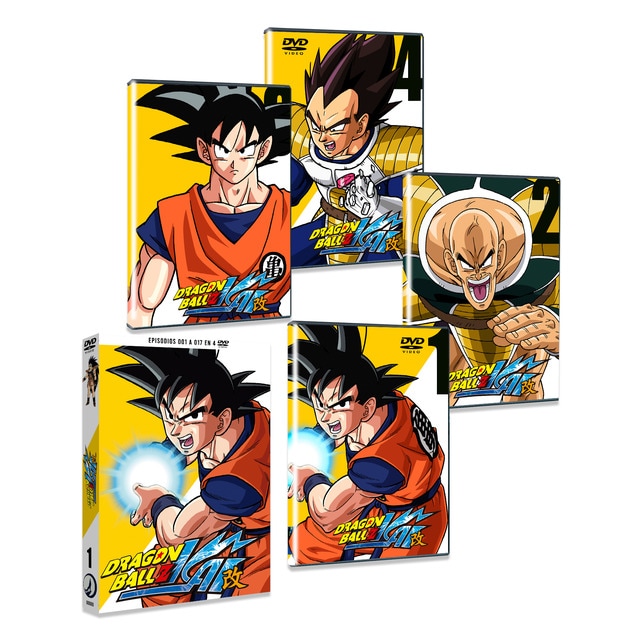 Dragon Ball Z kai box 1. Episodios 1 a 17 (DVD).