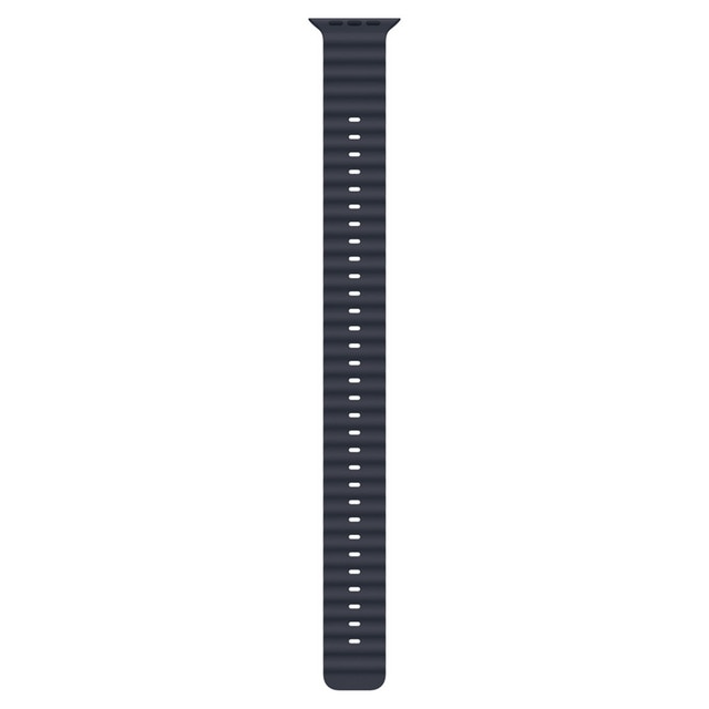 Extensión para correa Apple en color azul marino Titanio natural para Apple Watch de 49mm
