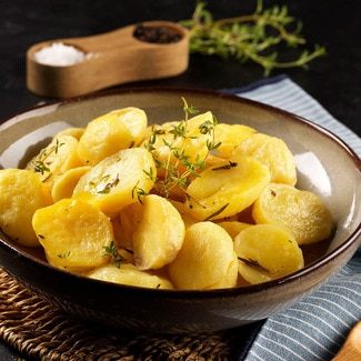 Batata Assada em Azeite e Alecrim Peso Aproximado por unidade 200 g
