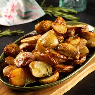Batata Assada com Pele e Azeite Peso Aproximado por unidade 200 g
