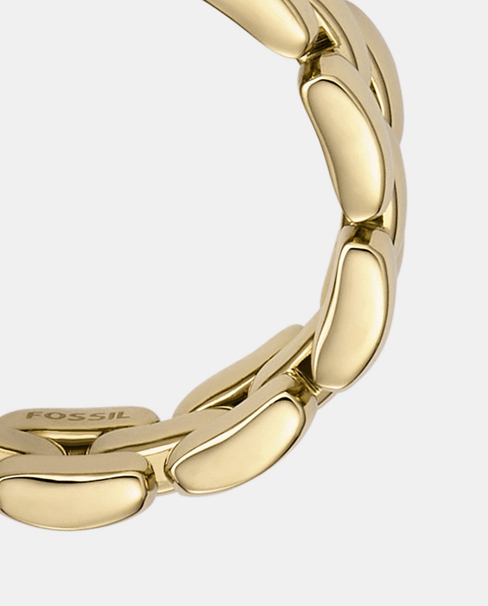 Anel Arden Watch Links de Aço - Dourado Ouro-4