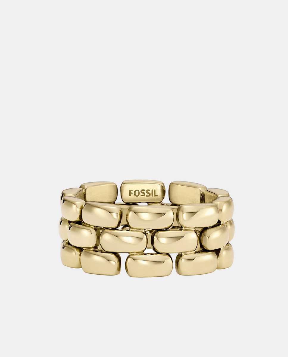Anel Arden Watch Links de Aço - Dourado Ouro-3