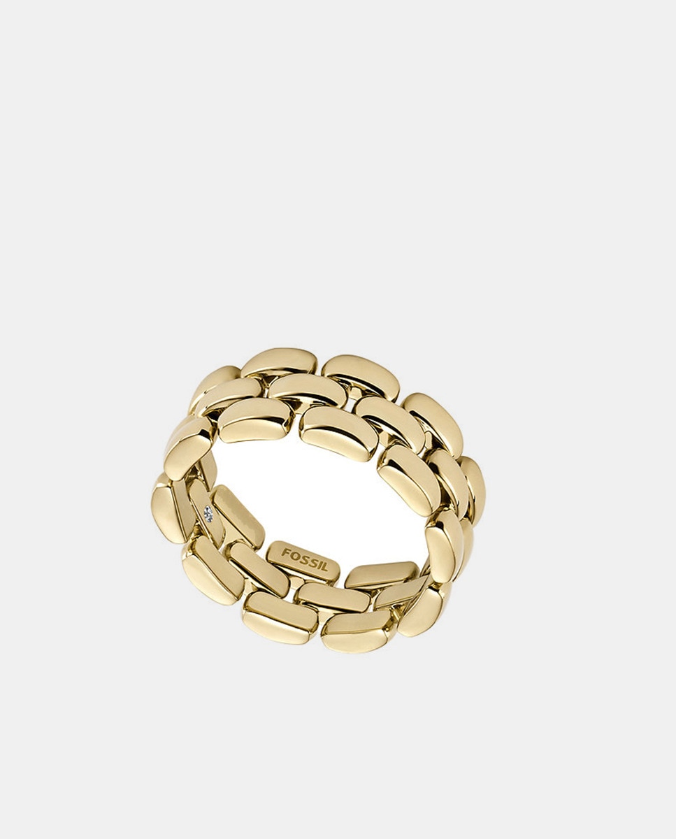 Anel Arden Watch Links de Aço - Dourado Ouro-2