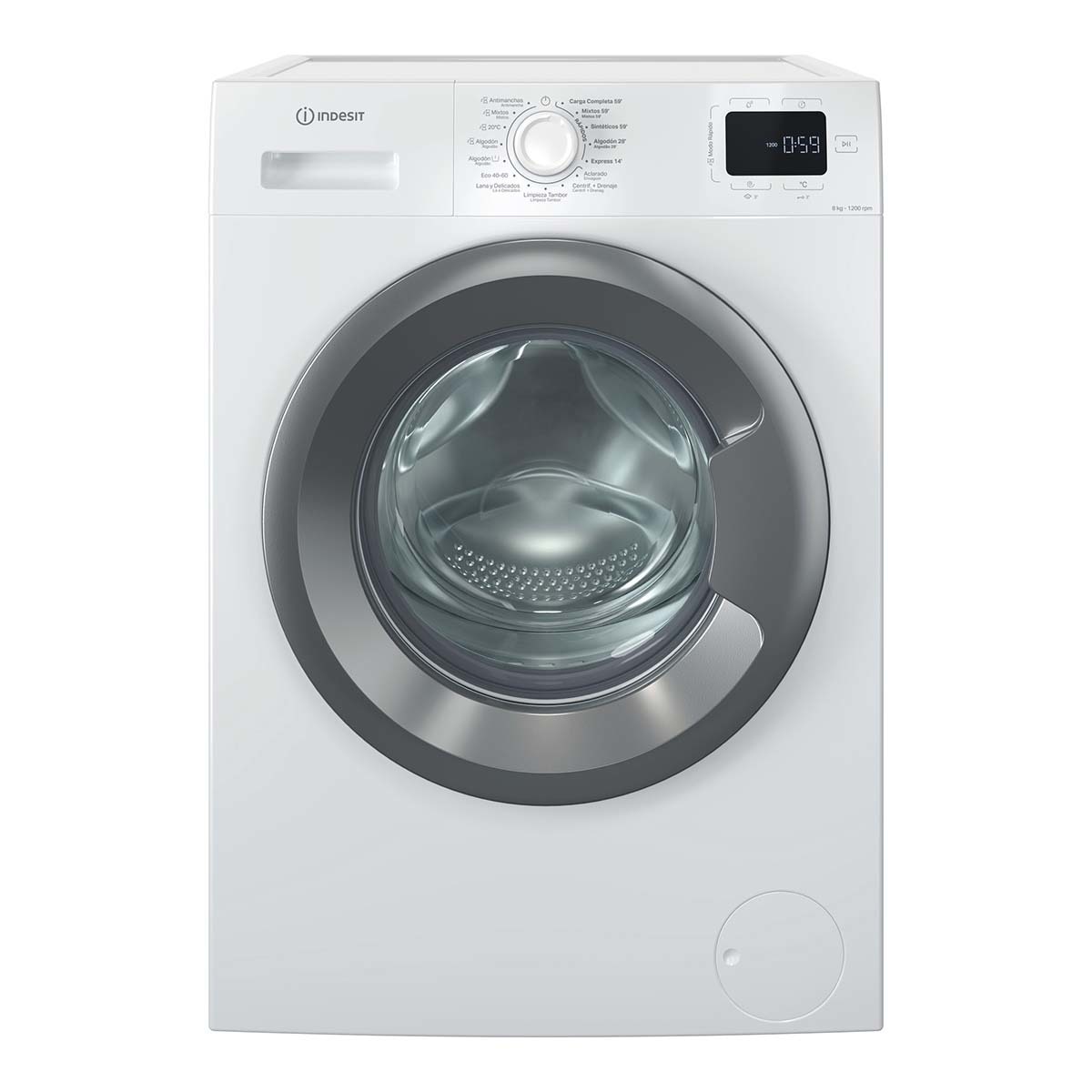 Indesit – Lavadora Indesit 8 kg /1.200 rpm – IM 862S MY TIME SPT.