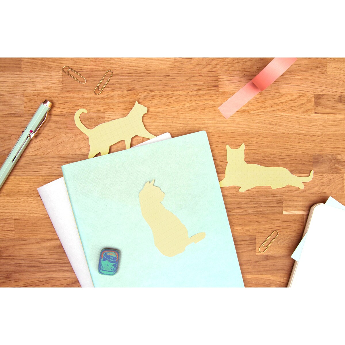 Notas adesivas con forma de cães de Suck UK 3