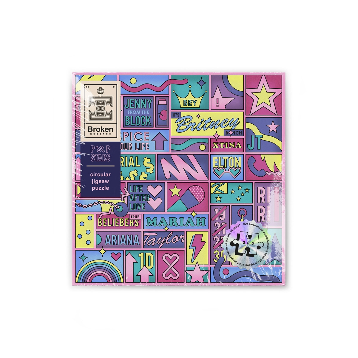 Puzzle de Suck UK circular pop 2