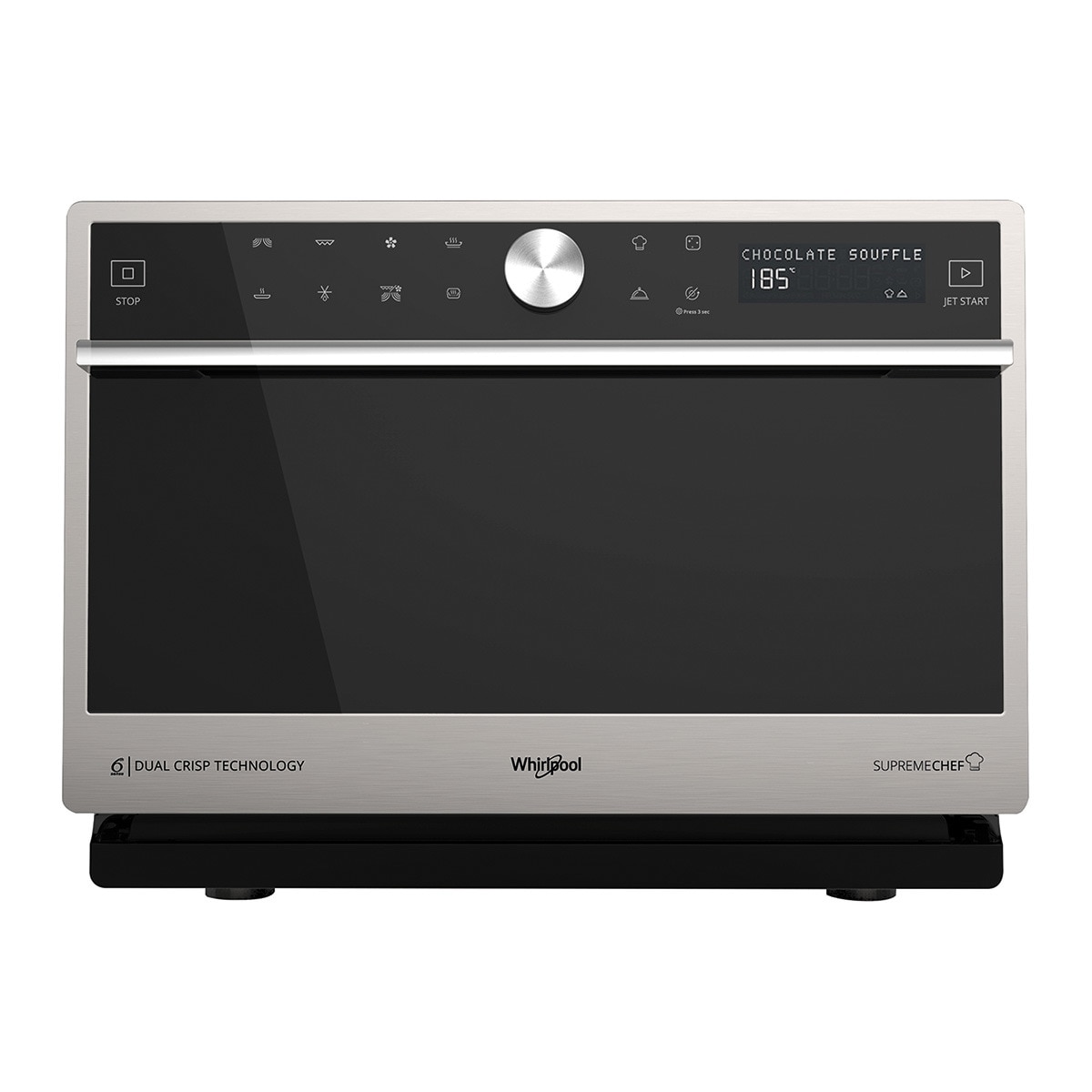 Whirlpool – Microondas convección Whirlpool 33 litros y con grill – MWSC 9133 SX.