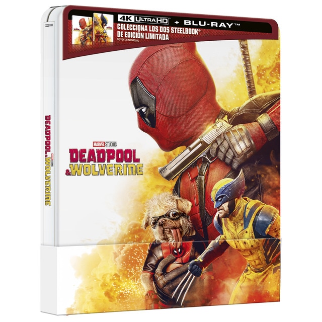 Deadpool y Lobezno (Edición Metálica 1-Deadpool) (4K Ultra HD + Blu-Ray).