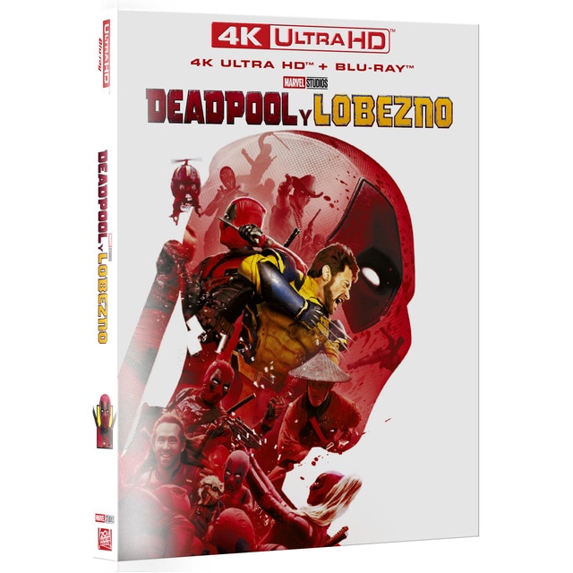 Deadpool y Lobezno (4K Ultra HD + Blu-Ray).