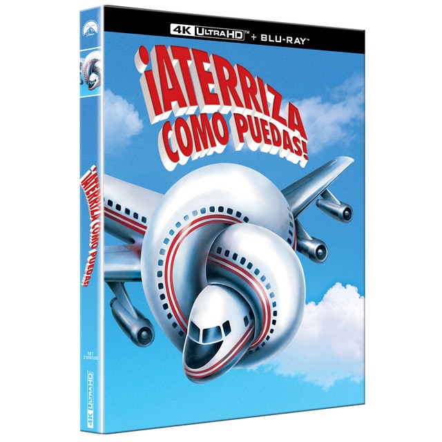 Aterriza como puedas (Edición Especial Funda) (4K Ultra HD + Blu-Ray).