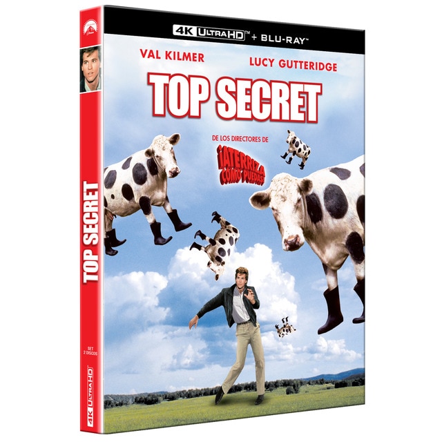 Top secret (Edición Especial Funda) (4K Ultra HD + Blu-Ray).