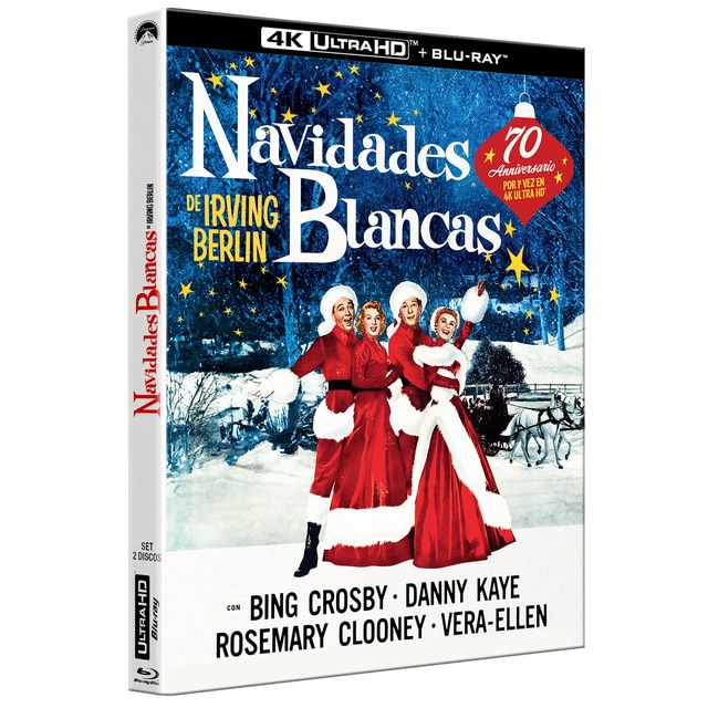 Navidades blancas (Edición Especial Funda) (4K Ultra HD + Blu-Ray).
