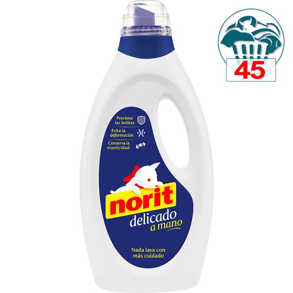 detergente líquido Delicado a mano botella 45 dosis